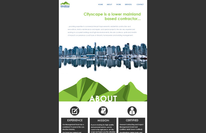 Camran Ehsani - Cityscape Full Mockup