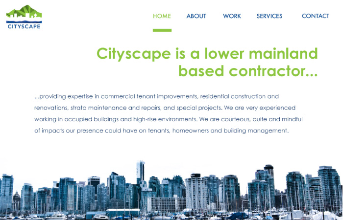 Camran Ehsani - Cityscape Website Design